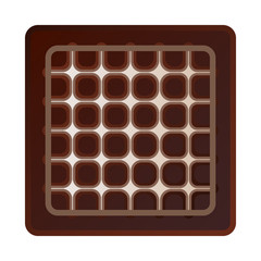 Vector design of biscuit and bake logo. Set of biscuit and chocolate vector icon for stock.