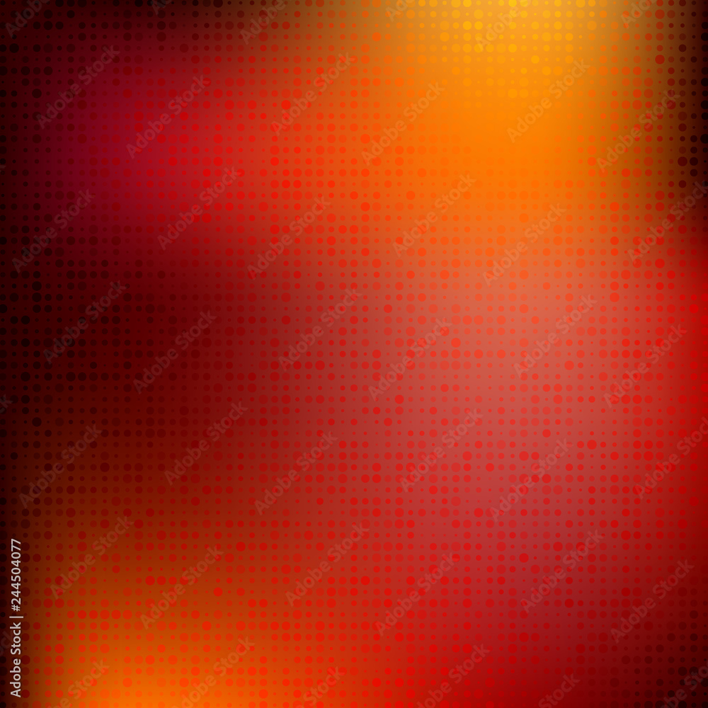 Poster abstract bright colors minimal mosaic background with halftone gradient effect. vector illustration.