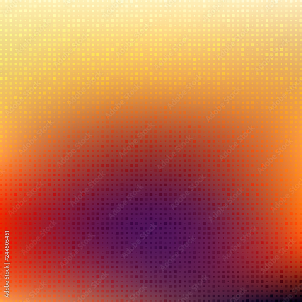 Aufkleber abstract bright colors minimal mosaic background with halftone gradient effect. vector illustration.