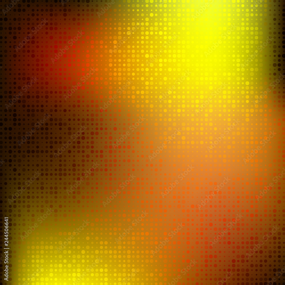 Aufkleber abstract bright colors minimal mosaic background with halftone gradient effect. vector illustration.