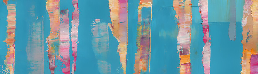 Colorful textured background. Oil paint. High detail. Can be used for web design, art print, etc. © Na-um