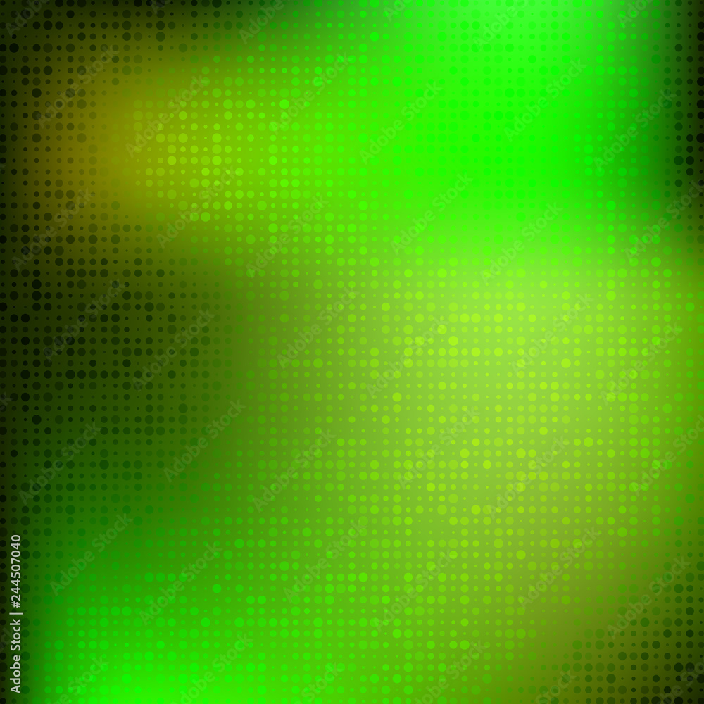 Poster abstract bright colors minimal mosaic background with halftone gradient effect. vector illustration.