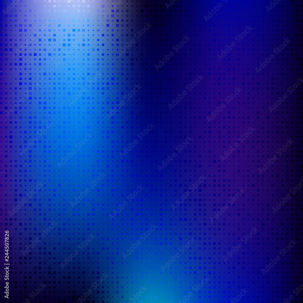 Poster abstract bright colors minimal mosaic background with halftone gradient effect. vector illustration.