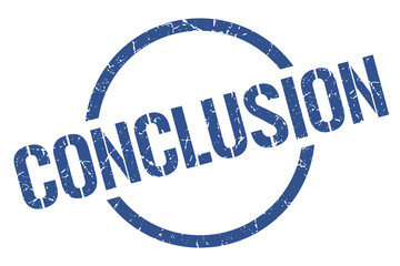 conclusion stamp