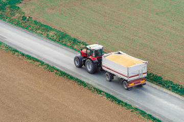Tractor with Trailer © BJFF