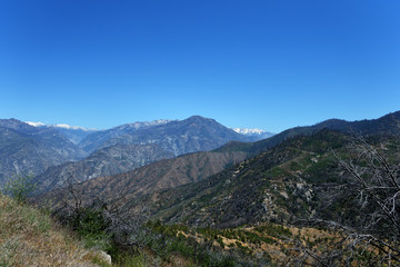 Kings Canyon National Park mountain landscape, California, USA