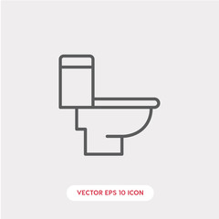 toilet icon vector