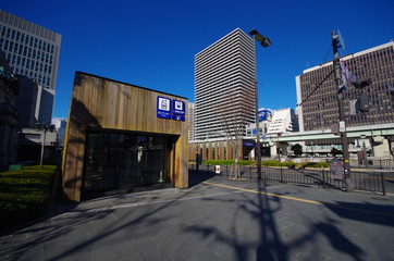 Fototapeta na wymiar 大江橋駅