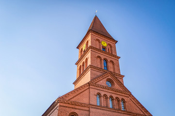 Fototapeta na wymiar Church of the Holy Trinity in Torun, Poland