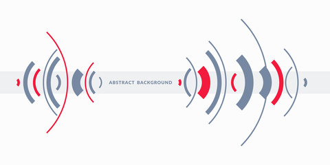 Modern geometric background. Vector illustration for design.