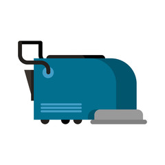 Industrial Vacuum Cleaner isolated. Tool cleaner vector 