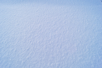 homogeneous texture of snow and snow on a sunny day