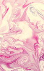 Abstract multicolored background pink view macro paint acrylic underwater ultra drop blob drip plastic coral 8