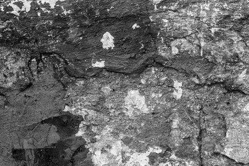 Texture, wall, concrete, it can be used as a background . Wall fragment with scratches and cracks