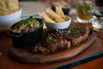 Steak Closeup Salt Restaurant