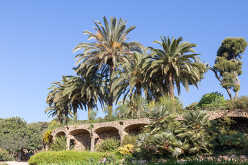 Barcelona. In the Park Guell