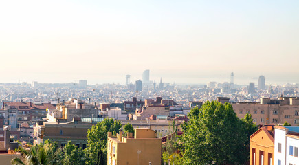 Barcelona. Urban landscape