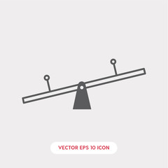 swing icon vector