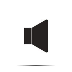 Speaker icon. Vector
