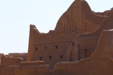 The old city of Diriyah, UNESCO World Heritage near Riyadh, Kingdom of Saudi Arabia