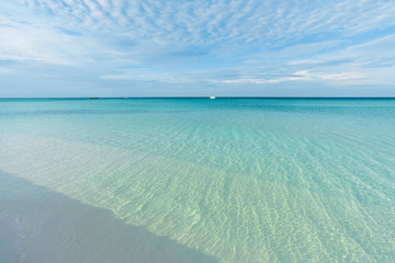 beautiful beach tropical island , summer vacation