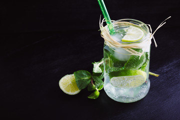 Mojito cocktail.