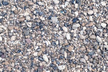 Background texture of sea stones