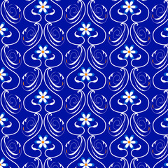damask seamless pattern