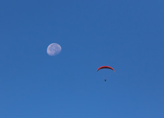 Babadağ, Turkey - standing about 2000 meters above the sea level, and right beside the Mediterranean Sea, the Mount Babadağ is an ideal spot for enjoying an unique view during paragliding