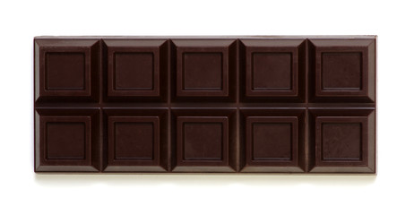 close up a chocolate bar