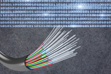 Fiber optic.