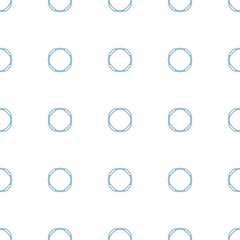 hoop icon pattern seamless white background