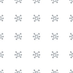Fototapeta na wymiar virus and pills icon pattern seamless white background