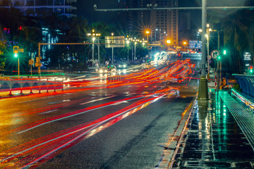 Obraz premium night city