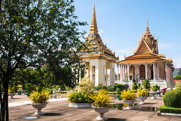 Royal Palace in the capital of Cambodia, Phnom Penh