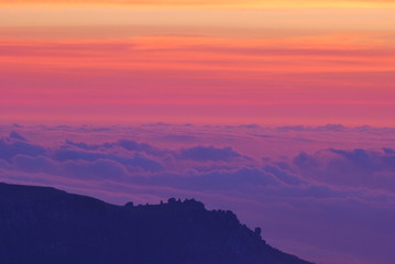 Pink After Sunset Sky