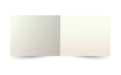 Empty Card Vector on white background