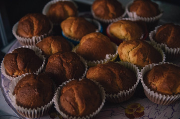  homemade rich muffins you throw in the oven