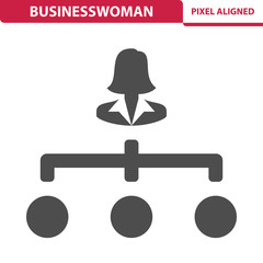 Businesswoman Icon