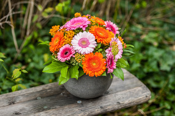 Colorful flowerpot