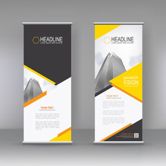 Vertical banner stand template design, infographics, Modern Flag Banner Design. Cover, Annual Report, Magazine,Poster, Corporate Presentation, Flyer, Website. vector abstract geometric background