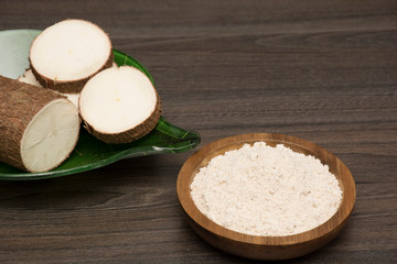 Yuca root, also called Mandioca