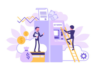 Banking business and financial institution activity design