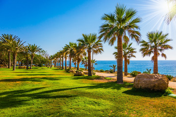 Obraz na płótnie Canvas Island in the Mediterranean