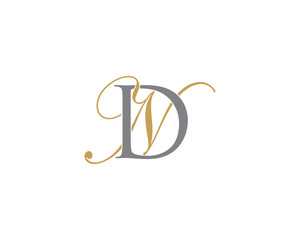 DN ND Letter Logo Icon 002