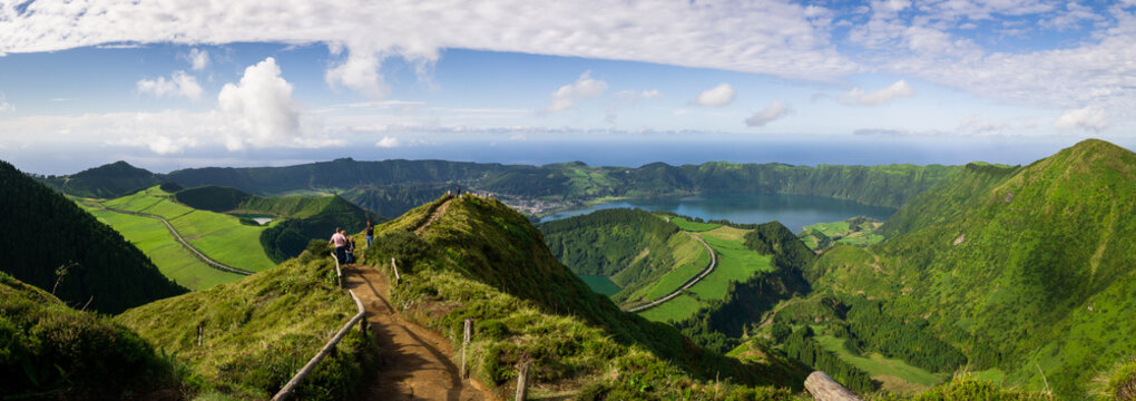 Miradouro da Boca do Inferno, Bekannter Aussichtspunkt, Sete Cidades, Sao Miguel, Azoren