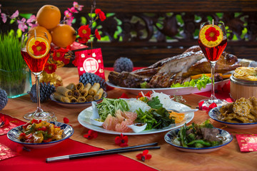 Fototapeta na wymiar Chinese New Year celebration