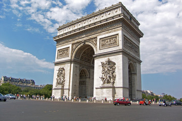 Fototapeta na wymiar Arc de Thionphe