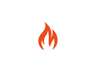 Fire with flame and feuer mit flamme Logo