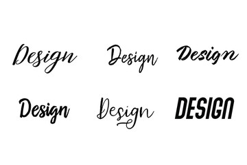 Design Calligraphy saying for print. Vector Quote for typography and Social media post